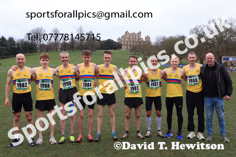 Senior Mens 2026 UK CAU Inter Counties Cross Country, Wollaton Park, Nottingham. Photo: David T. Hewitson/Sports for All Pics